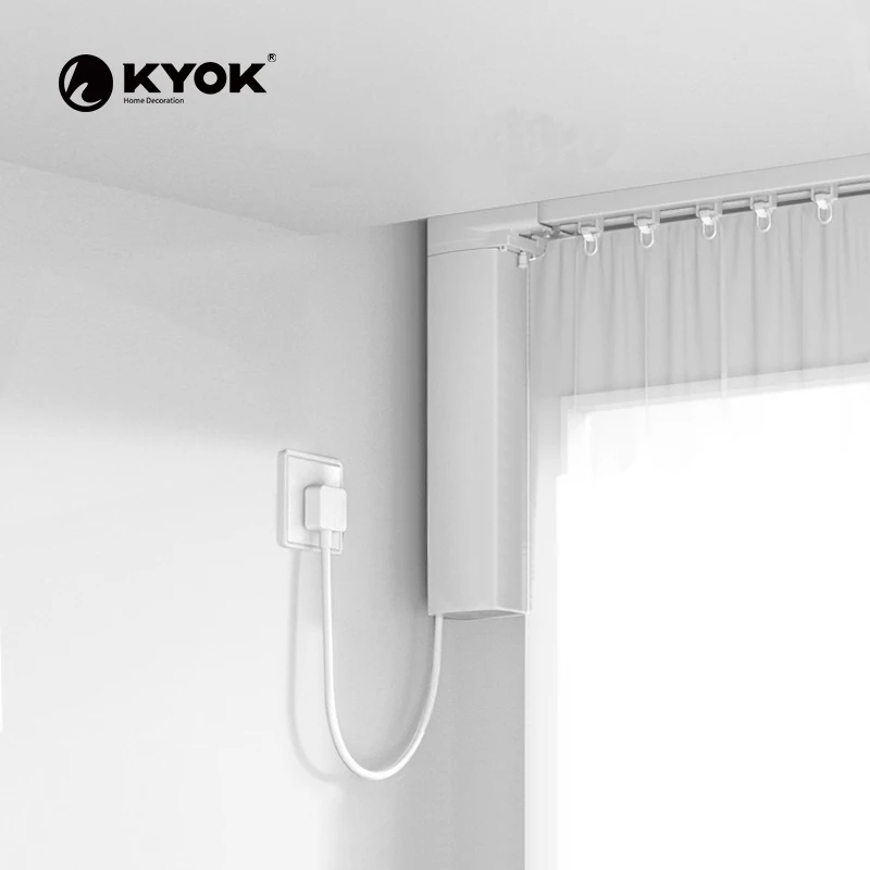 KYOK Wifi Curtain Motor Wholesale With Remote Control for Residential and Hotel