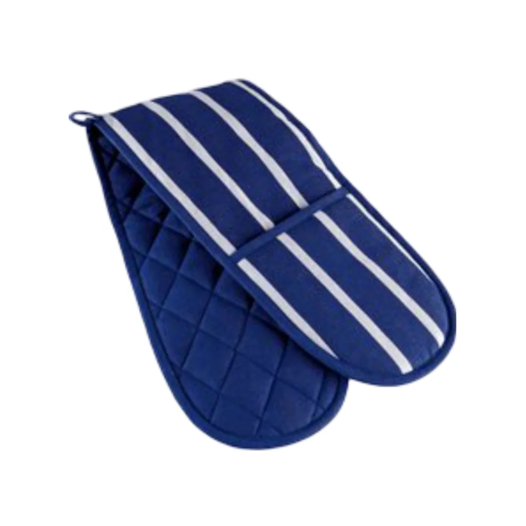 2024 Heat Resistant Silicone Oven Mitts Long Kitchen Mittens for Cooking BBQ Microwave and Baking Yarn Dyed Gloves