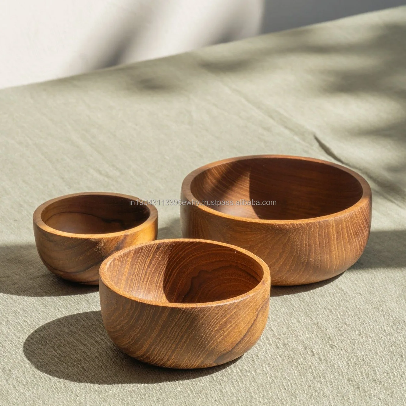 CUSTOMIZED HANDMADE ROUND SHAPED WOODEN BOWL WOODEN  STYLISH DOUGH BOWL  FOR KITCHEN AND TABLEWARE IN WHOLESALE PRICE