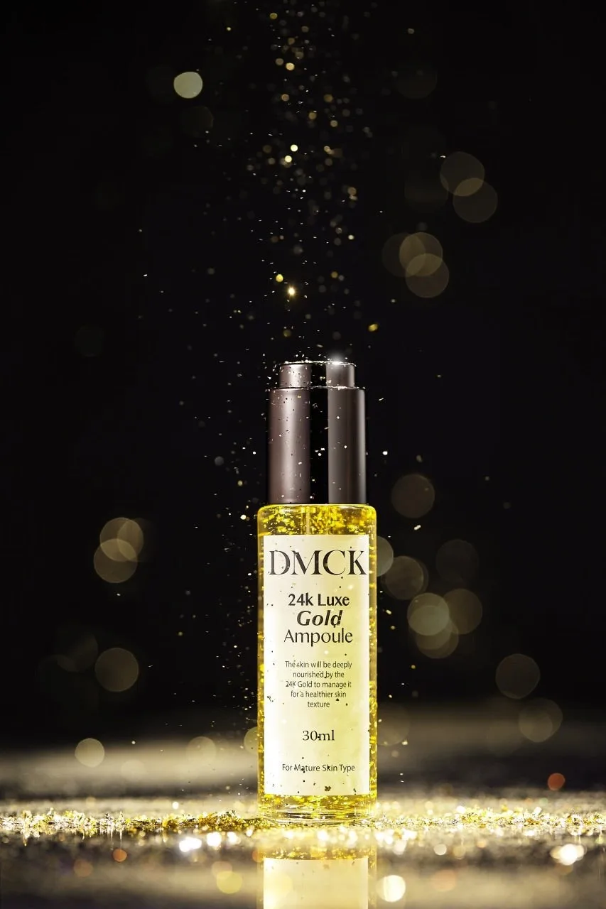 Ampoule Injection Calming Clear Face Ample for Face Return Skincare Elasticity Moisturizing Serum Gold Flakes Anti-aging Wrinkle