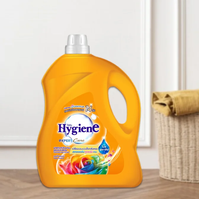 Best Selling High Quality Concentrated Fabric Softener Long Lasting Fragrance with Hygiene Expert Care Happy Sunshine 3300ml