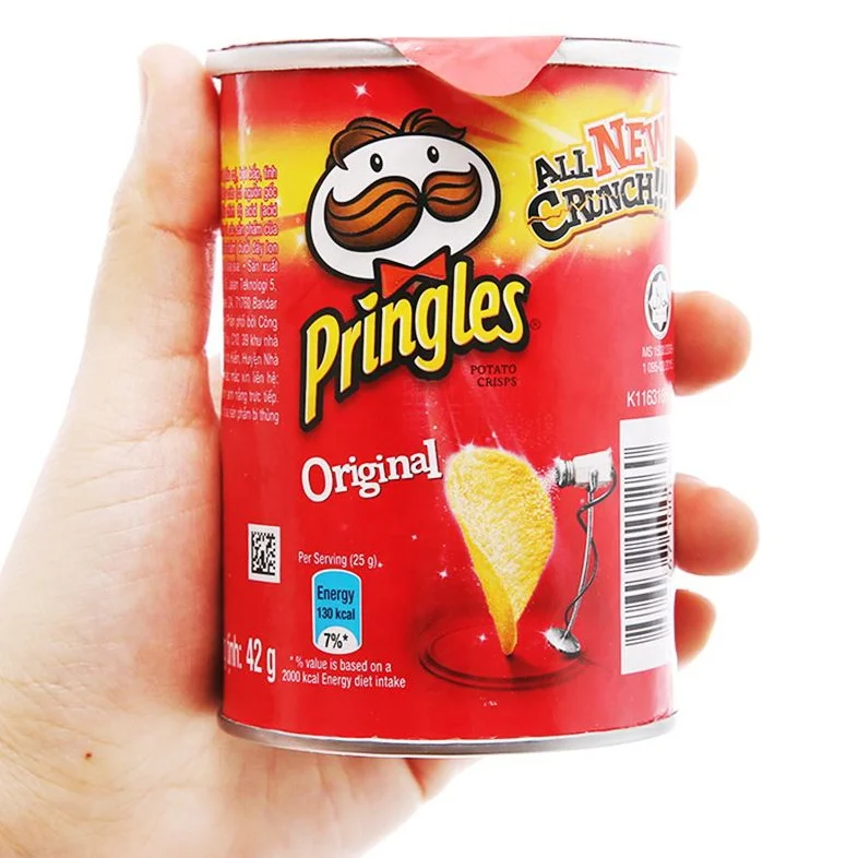PRINGLES POTATO CRISPS ORIGINAL 42G