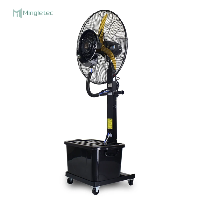 26 30 inch Wholesale OEM Summer outdoor water cooler spray DC Motor Industrial mist fan