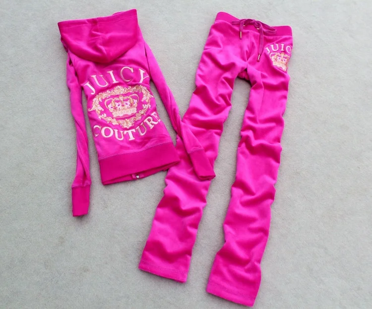 1/6 Custom design logo heavyweight ladies letter velour stacked pants and tops 2pcs jogger set
