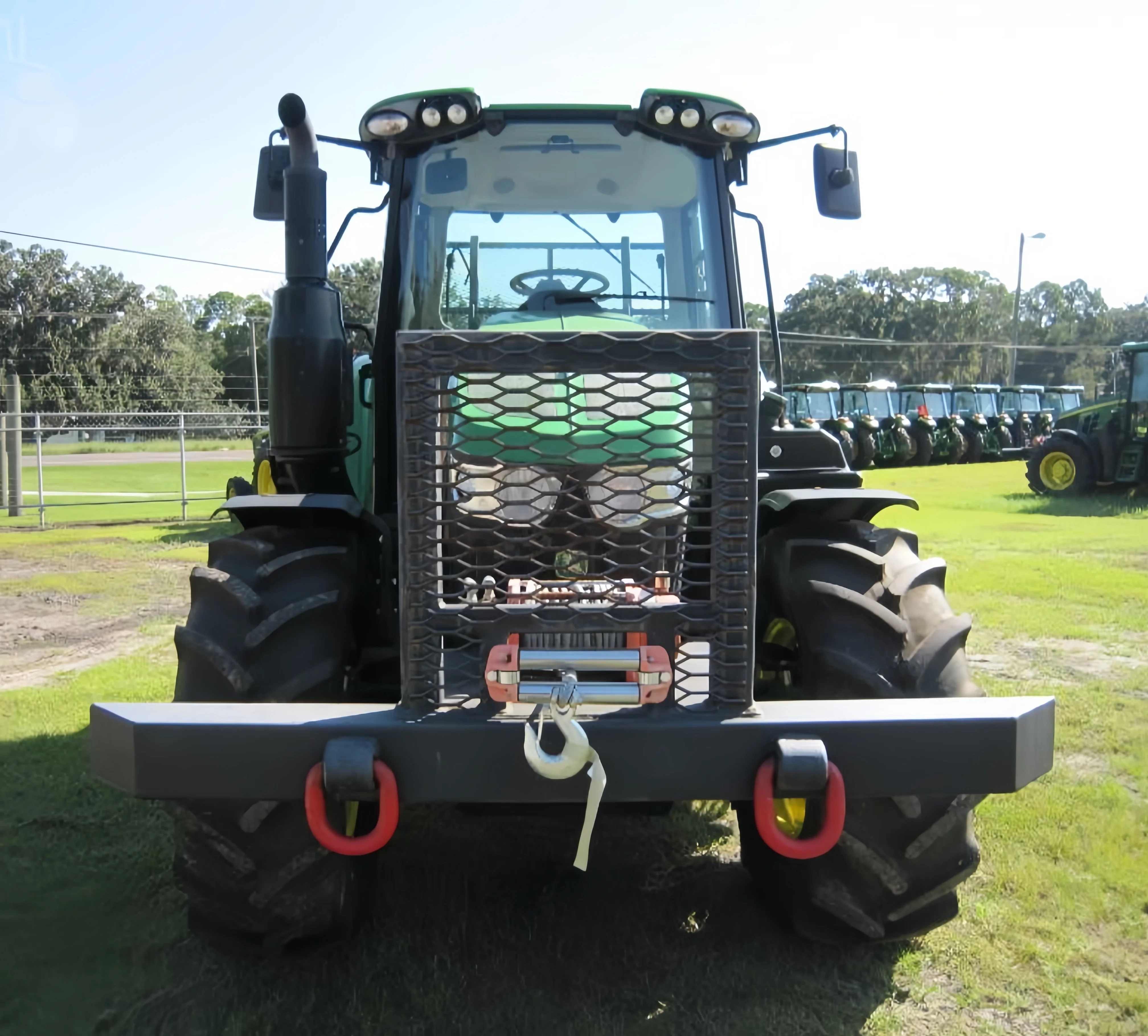 Top Brand Fairly Used 2020 Deere 6120M Agricultural Wheel Tractor Farm Tractors Ready to Ship