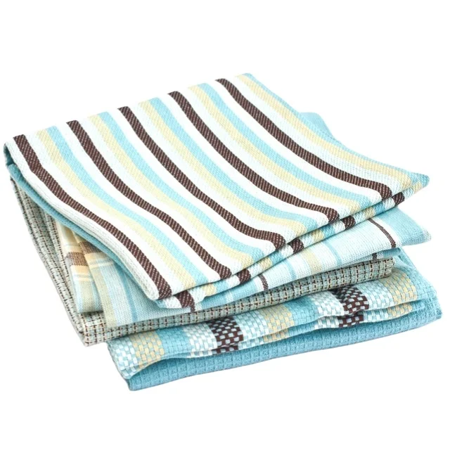 100% Cotton Kitchen Towels Super Absorbent  Dish Towel for Brand Promotion Quick Dry Golf Kitchen Towels from India