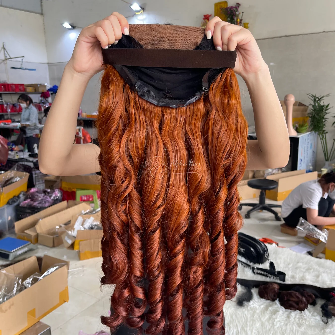 Radiant Trending Bouncy Curl Highest Quality Hair Extensions Single Donor Raw Vietnamese Hair Top-tier Weft Hair Bundles