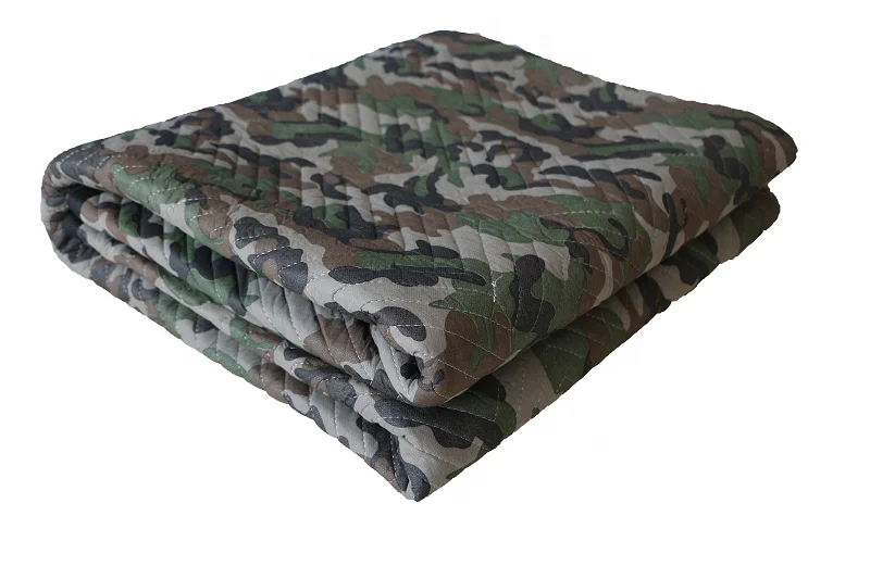 Woven Top/Non woven bottom Moving Blanket  moving pads