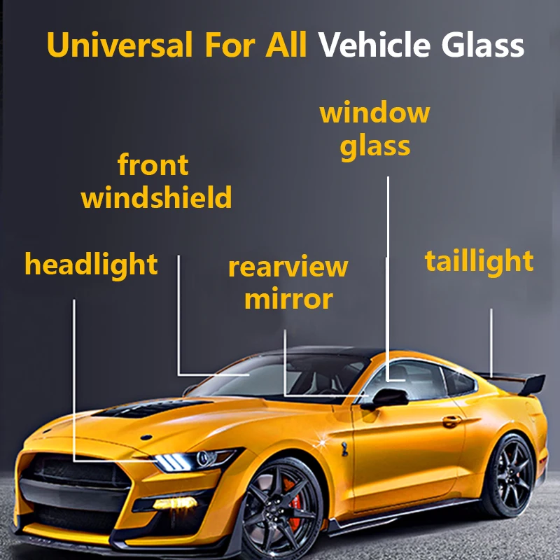 KD-025 Wholesale Auto Car Glass Polishing Glass Oil Film Removing Agent Clean Polish Paste For Window Front Windshield