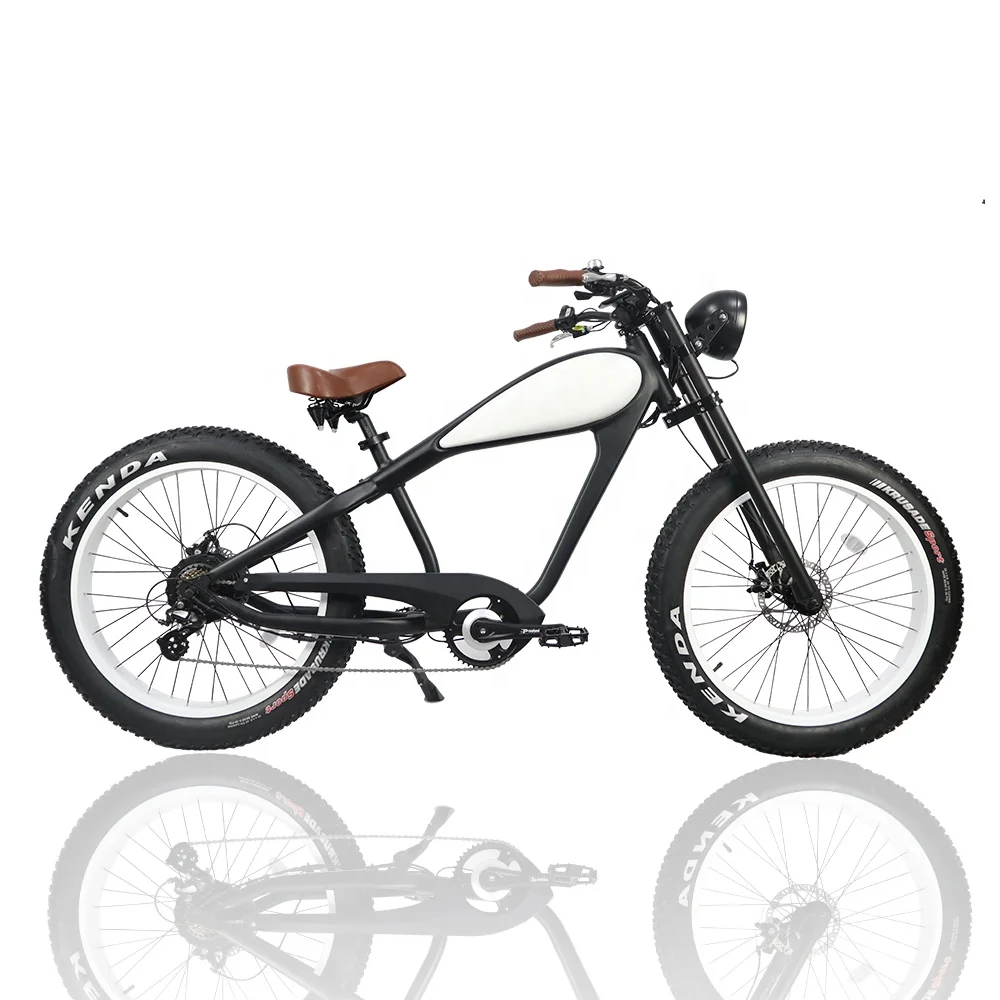 Hot selling retro vintage style USA off-road fat tyre high power cruiser electric bike motorcycles ebike