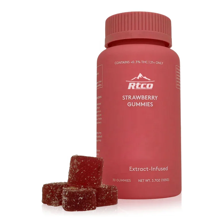 225cc Food Grade Silicone PET Plastic Candy Jar with Childproof lid 6oz 8oz 10oz 13oz 16oz Child Proof Gummy Packaging Jar