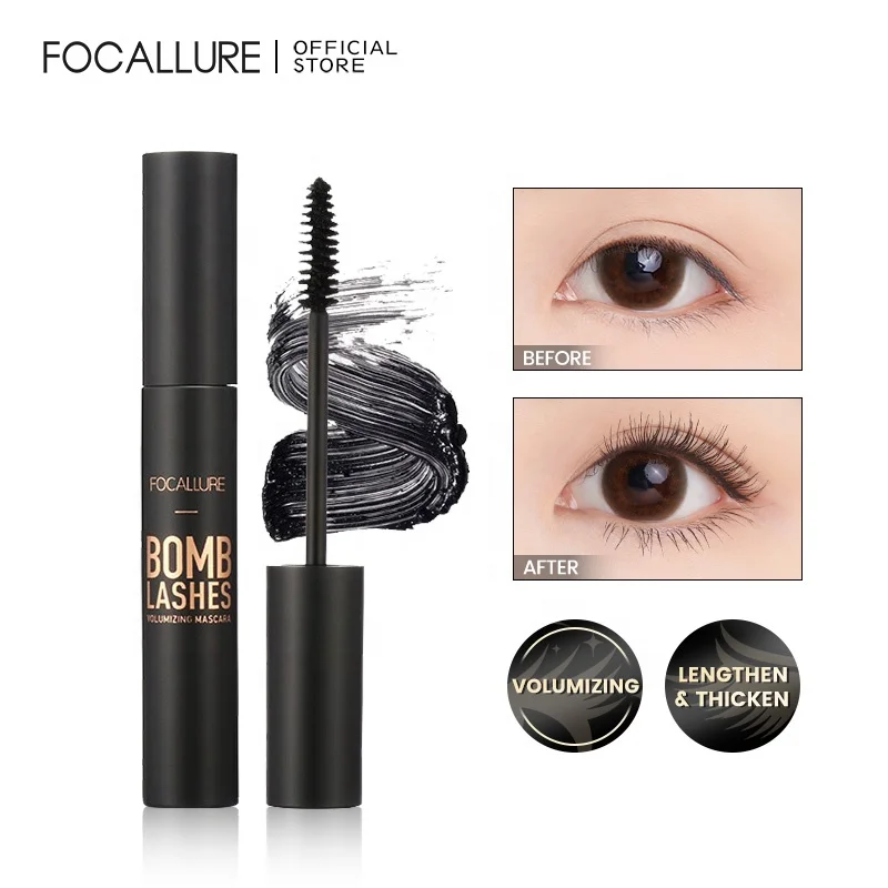 FOCALLURE FA44 Eye Enhancer Mascara Black Fibre Mascara Waterproof Extra Volume