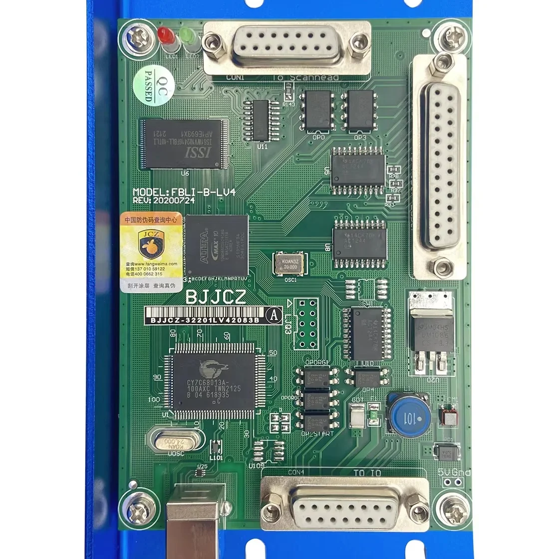 High function & computing power Control Board for basic 2D laser processing laser marking for metals with rotary axis for metals