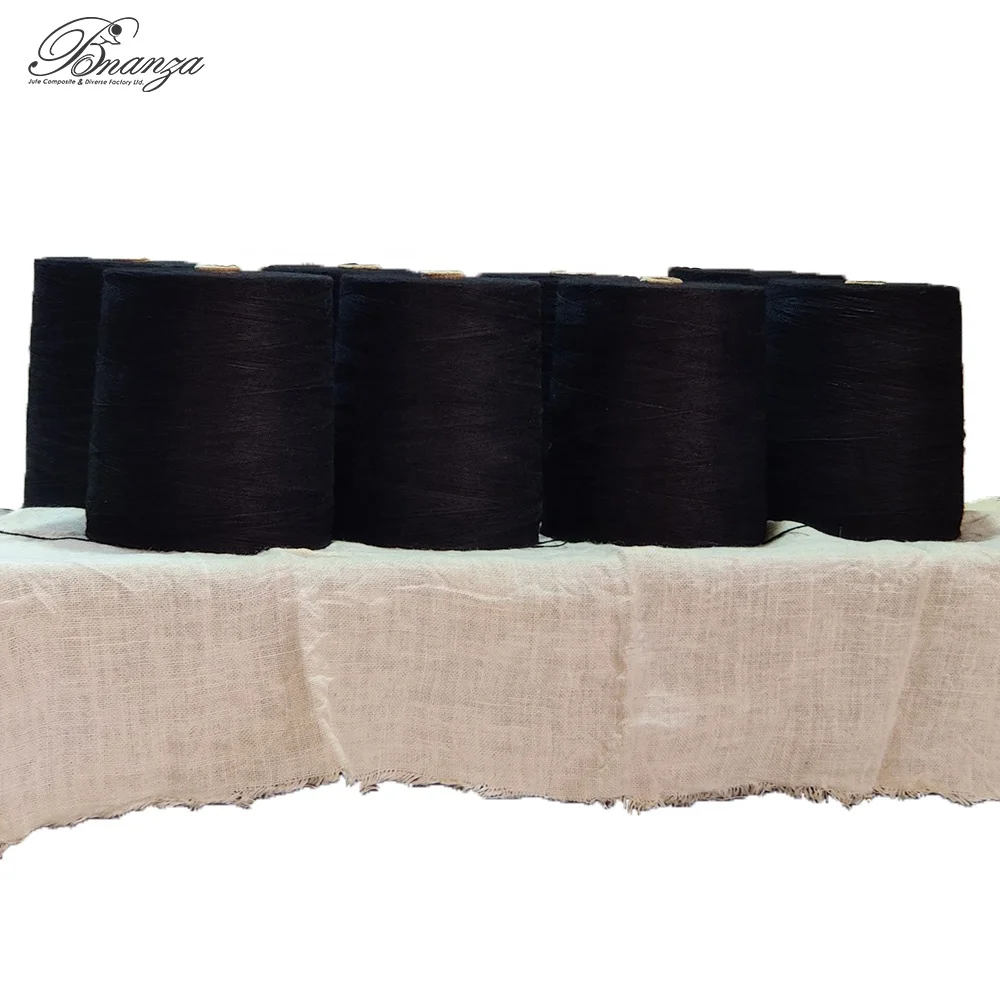Highly Decorative Dark Black Fancy Jute Twine of 10 lbs 2 ply CB Quality