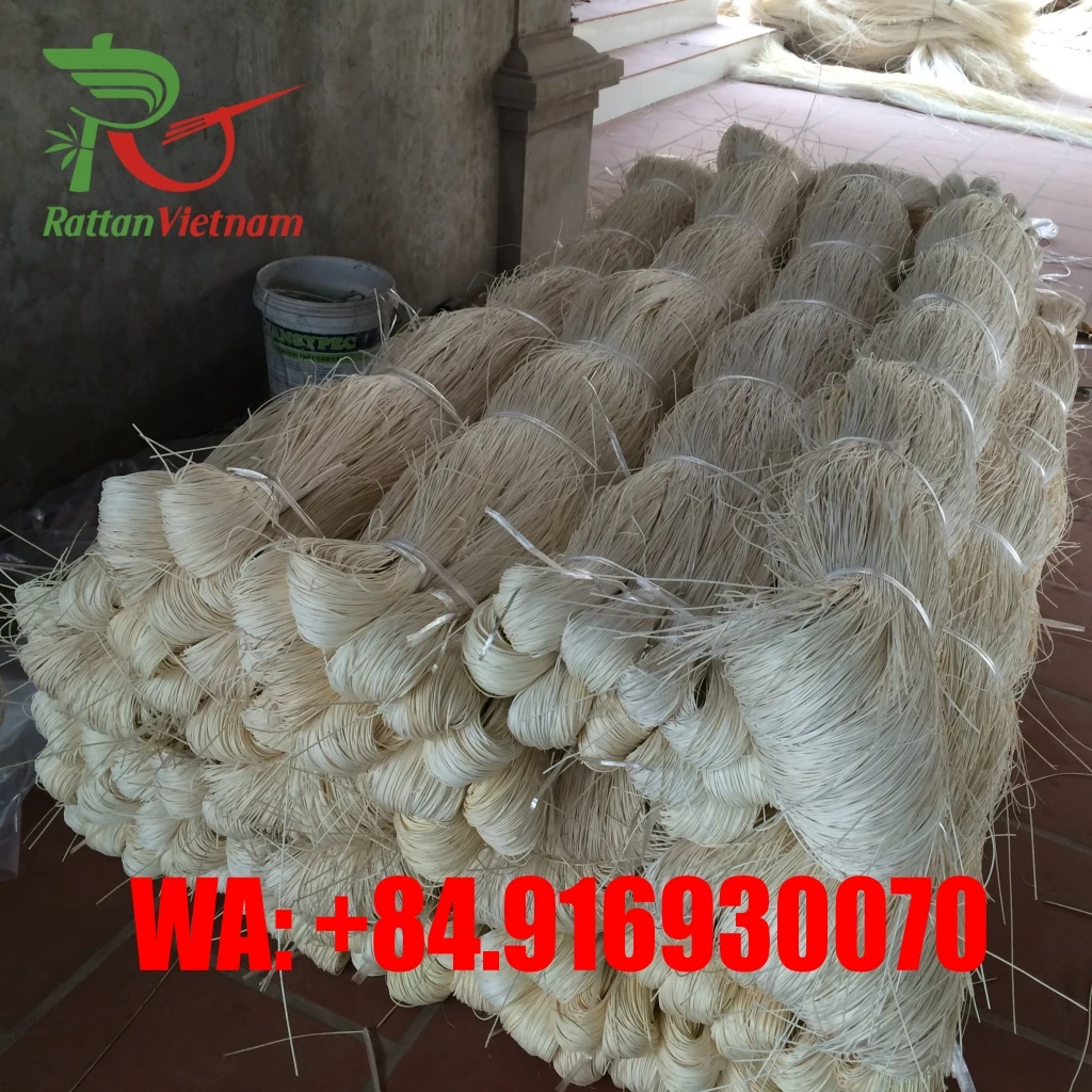 Rattan core 1.5mm bleached white color, high quality, best price, made in Vietnam, whatsapp : +84916930070