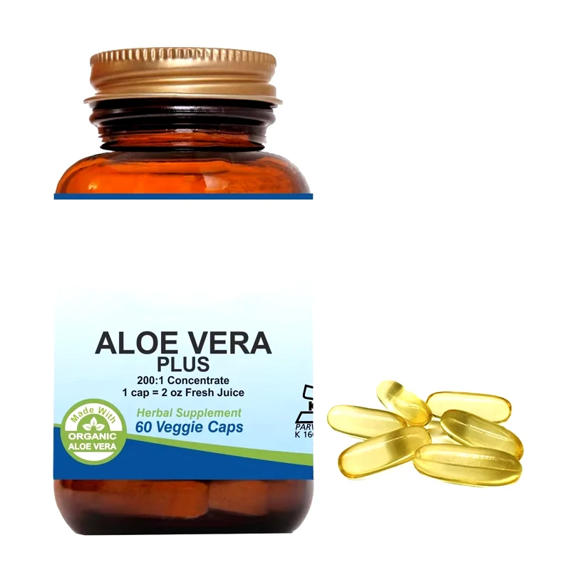 OEM/ODM Best Price Natural weight loss Aloe Vera Extract Soft slimming  Capsule Aloe Vera softgel for supports healthy  Capsule