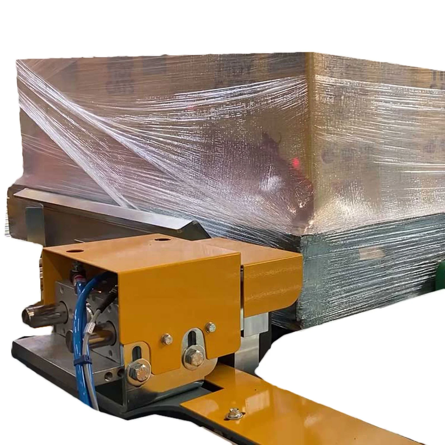 Best Toppy Pallet changer, pallet inverter Automatic Film Trimmer / Cutting station box optional