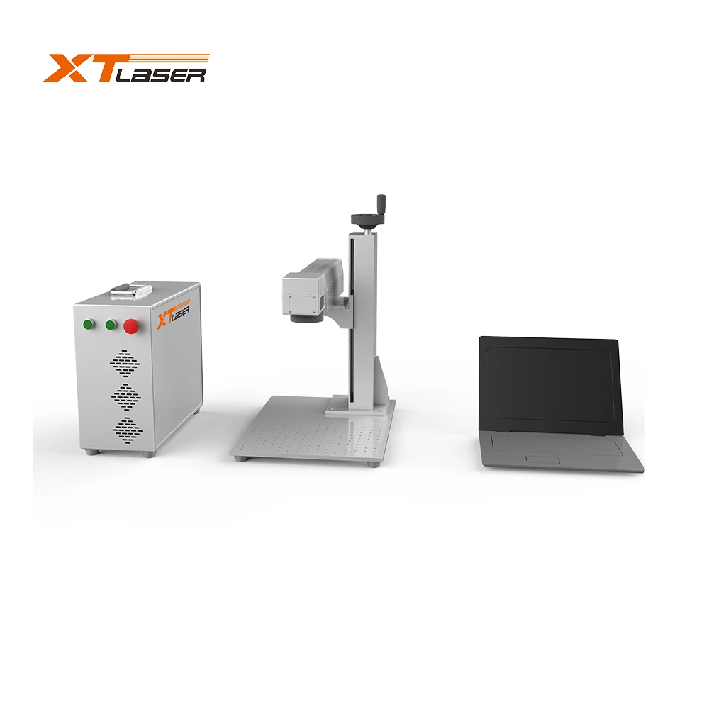 The newest Portable Mini Type Fiber Laser Marking Machine with factory prices on sale
