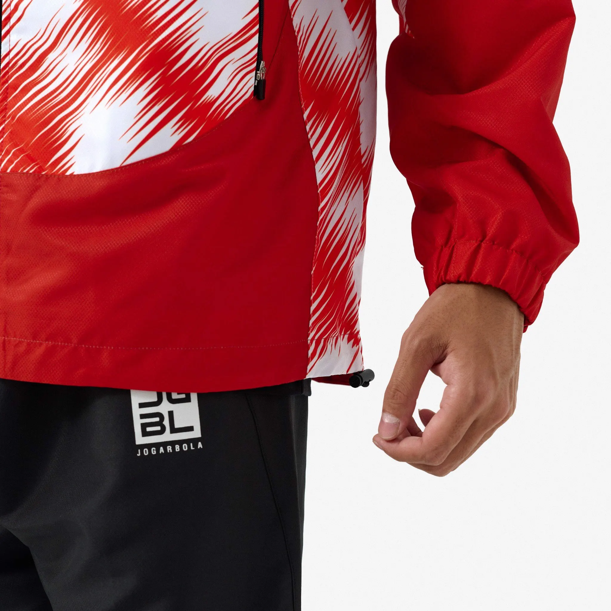 Waterproof custom logo sublimated Jacket  for Men High quality Sportswearsweat shirt durable apparel manufacturer high neck