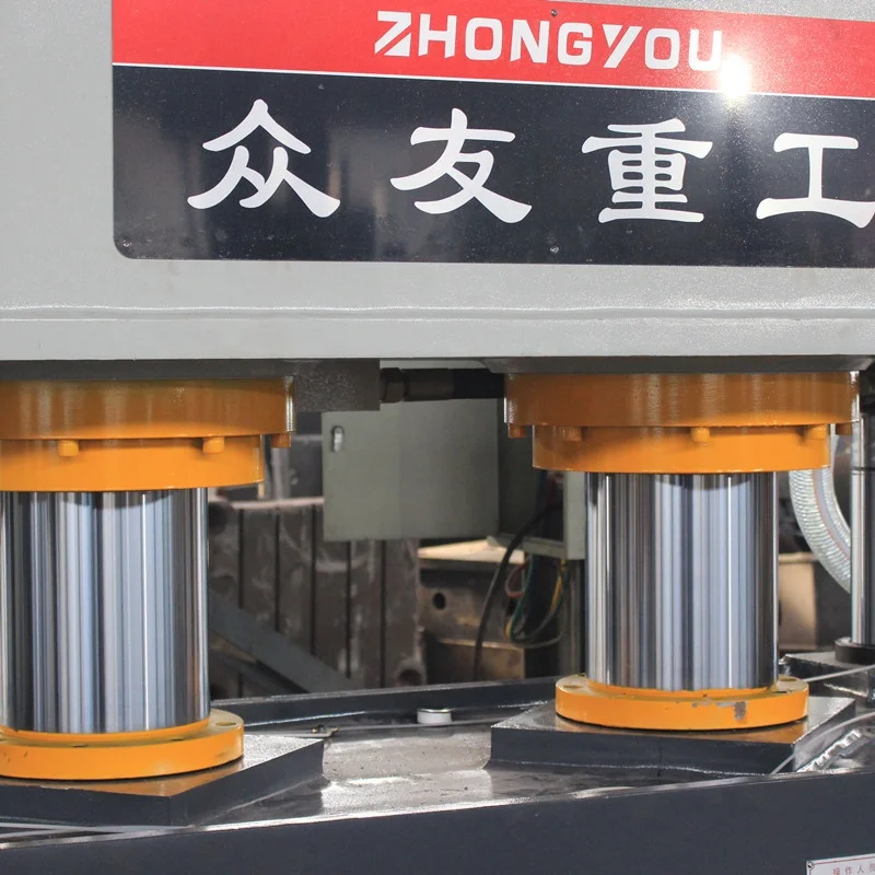  315 тонн двойной цилиндр четыре колонки глубокий чертежный гидравлический пресс