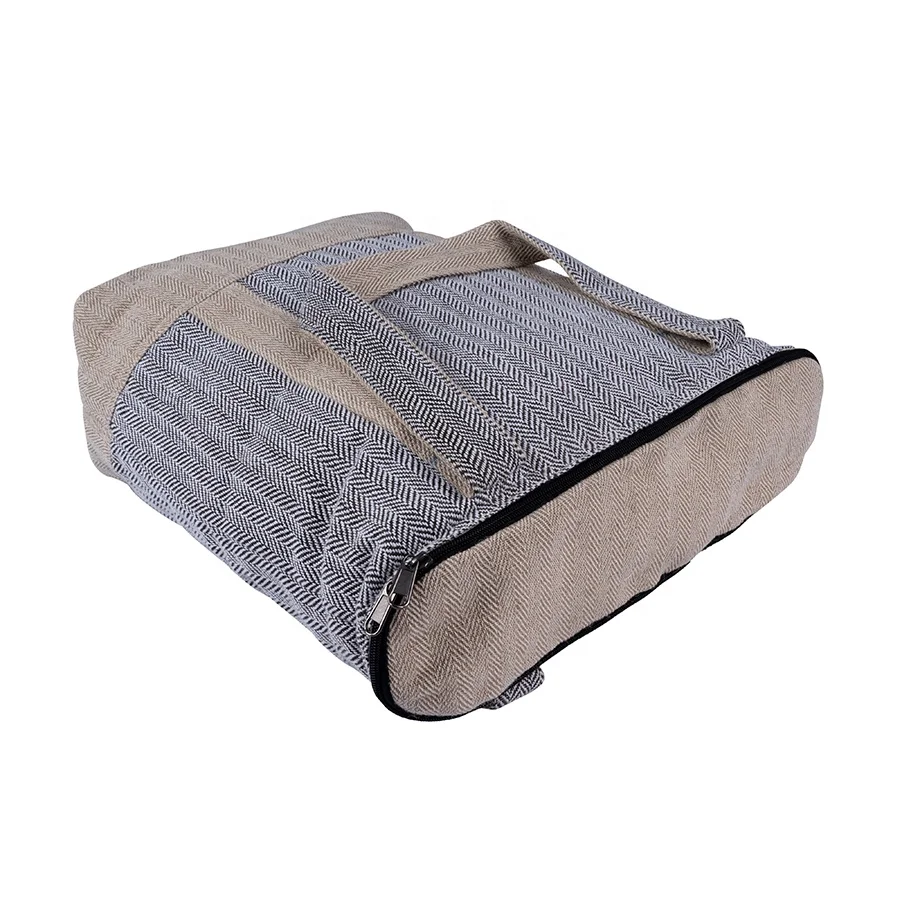 Tote Bag Weaving patterns Fabric Custom Made 2021 Trendy Fashionable Ladies Tote Bag-mummy Tote Bag-cotton/linen