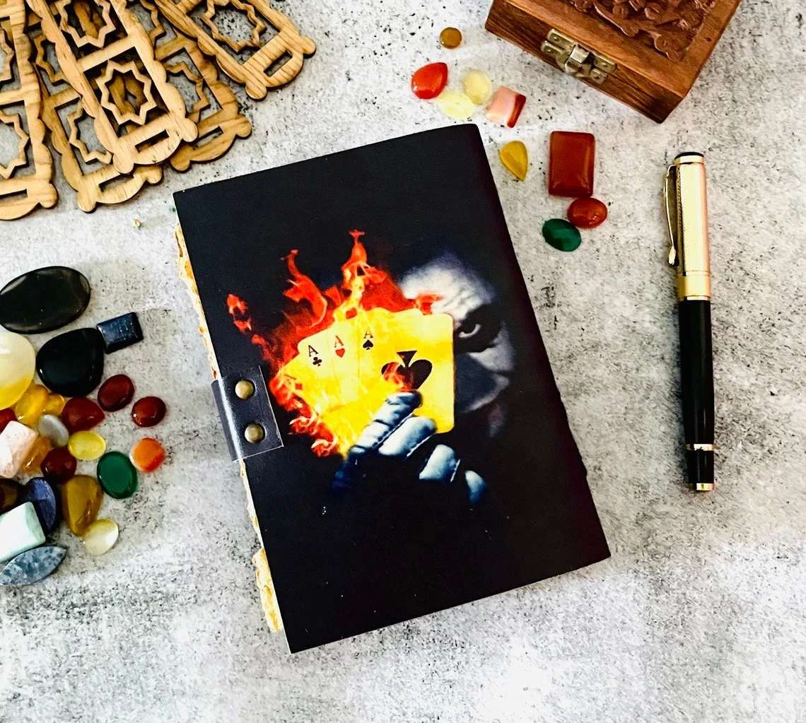 Бумажная Книга теней из высококачественной кожи