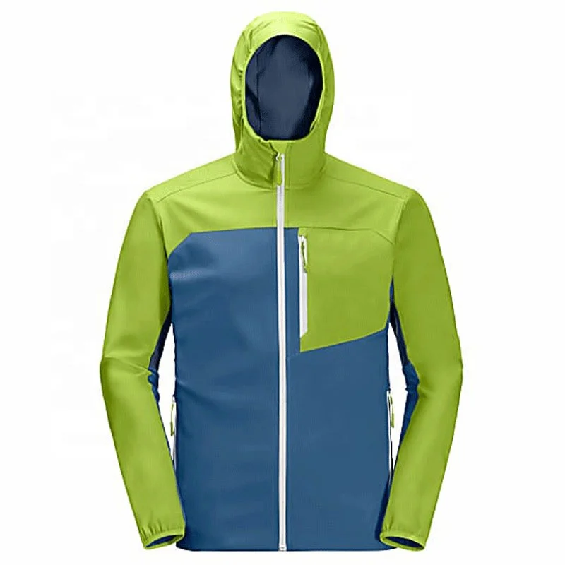 Customize LOGO Softshell Jacket Men Hooded Warm Fleece Waterproof Outdoor Hiking Clothing Skiing Hunting Camping Coat
