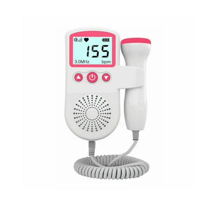Doppler Fetal for Pregnant Women Dopler Bebe Sonar Foetal Baby Doopler Pregnancy Baby Medical Heart Rate Monitor
