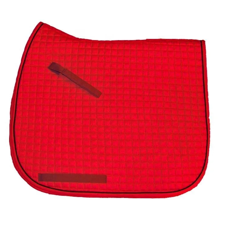 Best quality saddle pad horse High Quality Custom Cotton Fabric All Purpose Horse Riding Equestrian Equipment