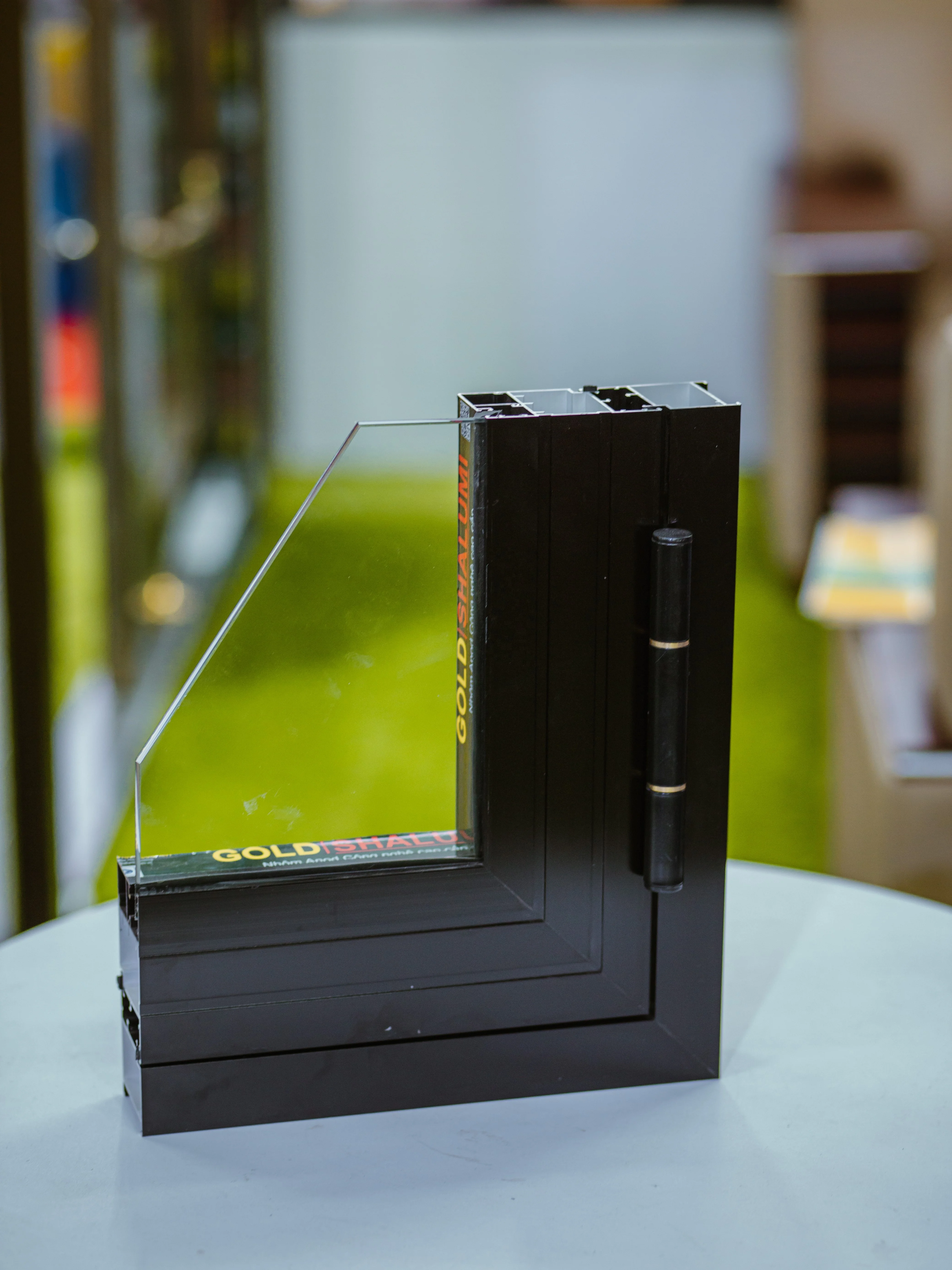 Shalumi Best Selling Black Anodized Aluminum Profile in Vietnam for Window and Door