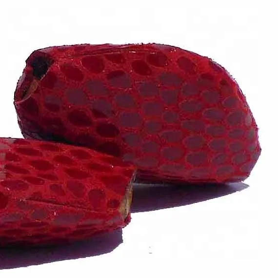 Бусины из натуральной кожи 14