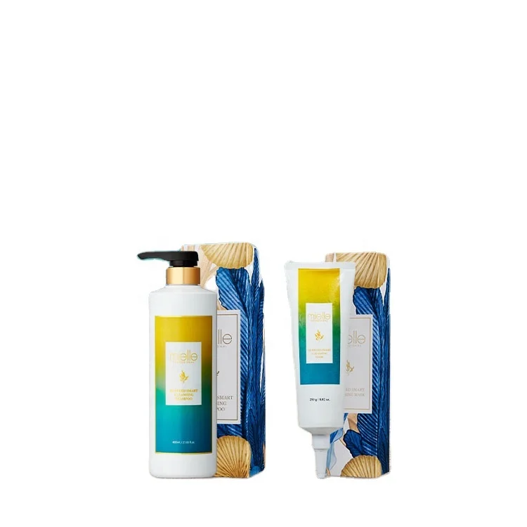 High quality Smart Hair Care Shampoo and Treatment Made in Korea Authentic Seaweed Smart Cleansing Shampoo and Treatment