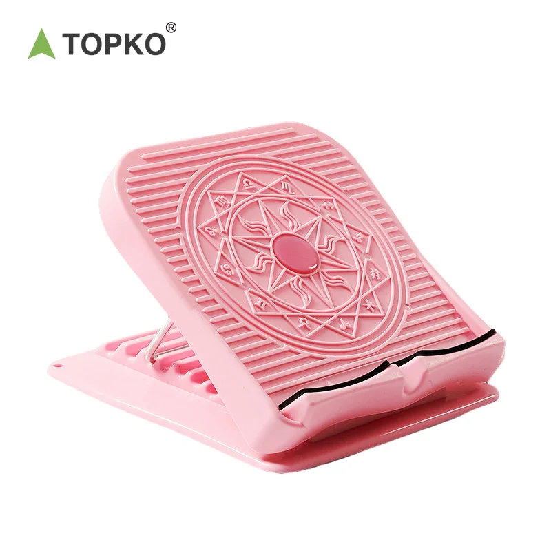 TOPKO Stocked High Quality ABS Indoor Fitness Adjustable Stretch Board Multi-function Slant Board