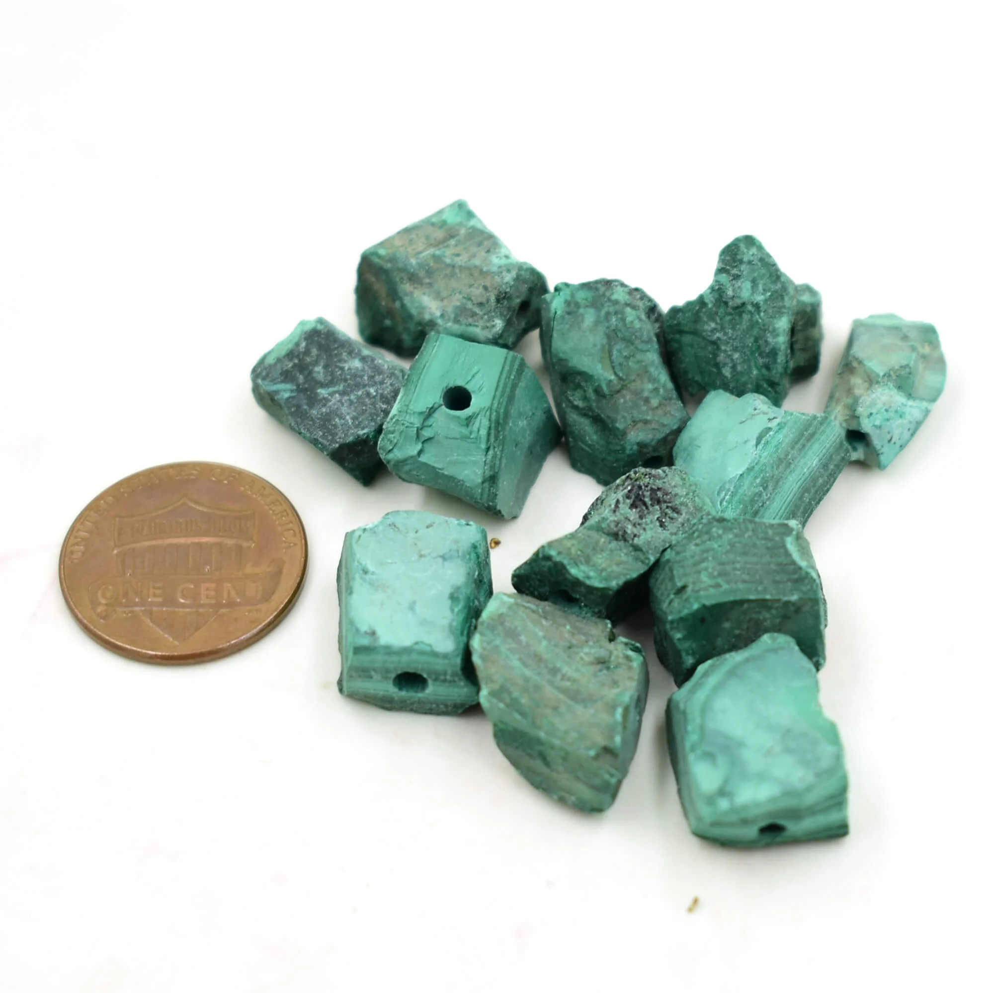 Rough malachite raw crystal gemstone loose beads for jewelry making healing crystal malachite unshaped raw beaded supplies