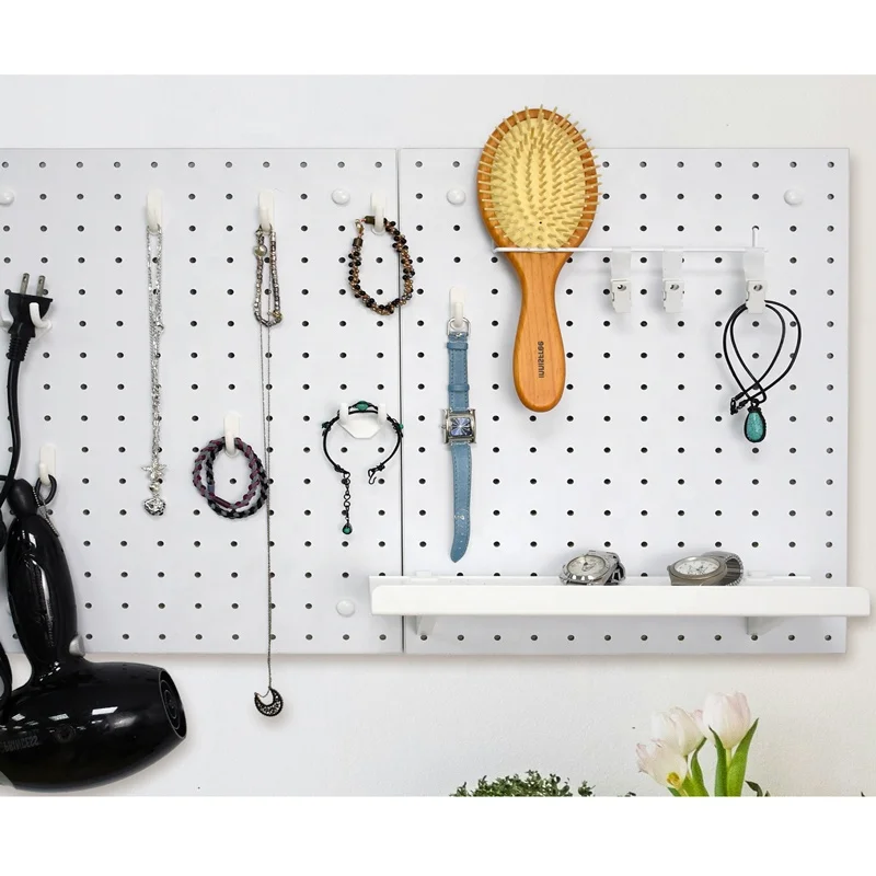 Multifunctional Utility Wall Board Pegboard Organizer Set