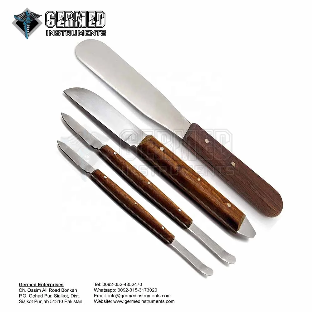 Manufacturer Supplier Sialkot Pakistan Made Dental Lab Spatula 11R Plaster Alginate Stainless Steel / Dental Mixing Spatula