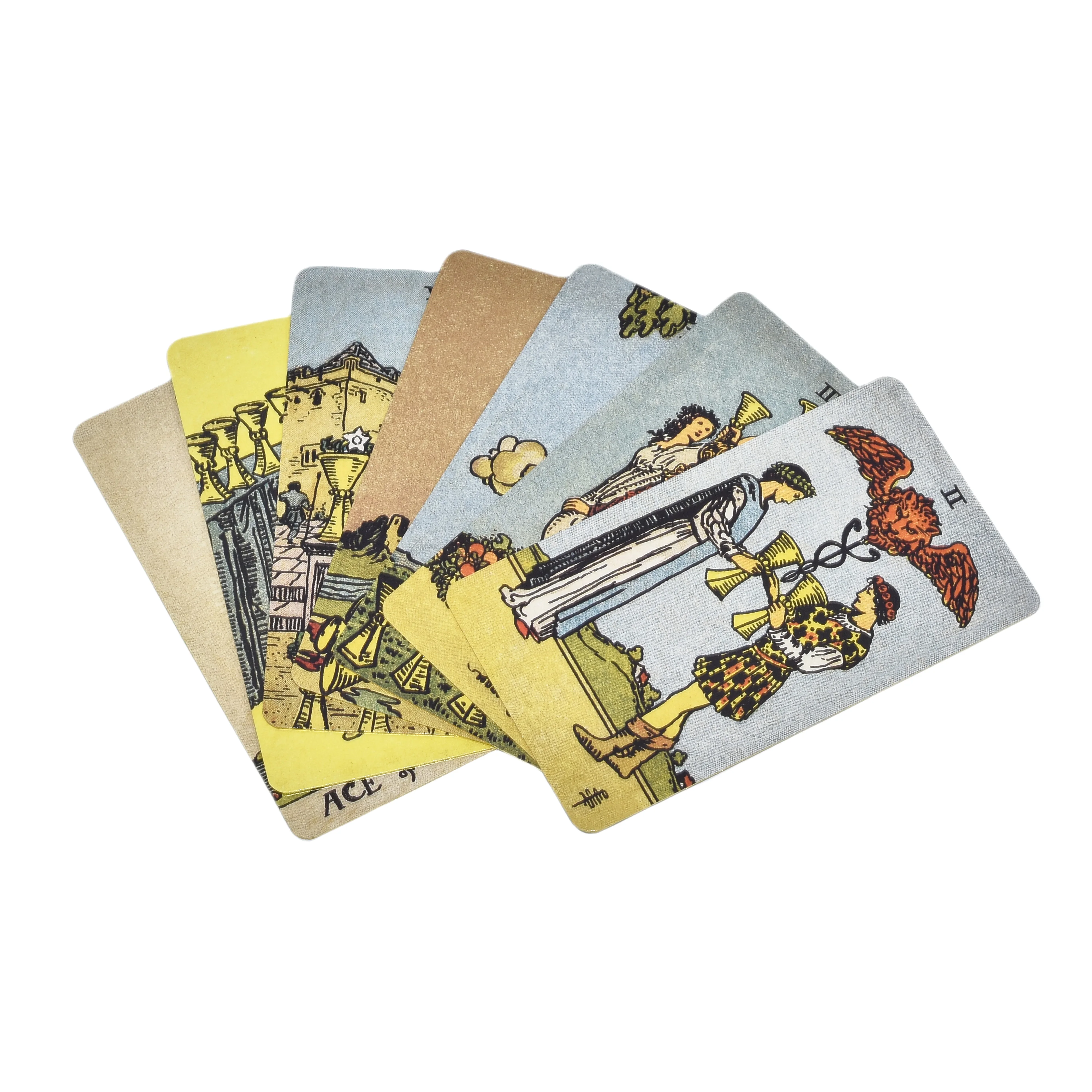 Оптовая продажа высококачественных волшебных карт Таро карточка для наведения бумажная печати на заказ с инструкцией по книге