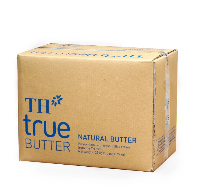 Natural Unsalted Butter TH True Butter Weight 5kg pack size Butter Fat Pasty Raw Dairy Products 100% cream from fresh cow milk