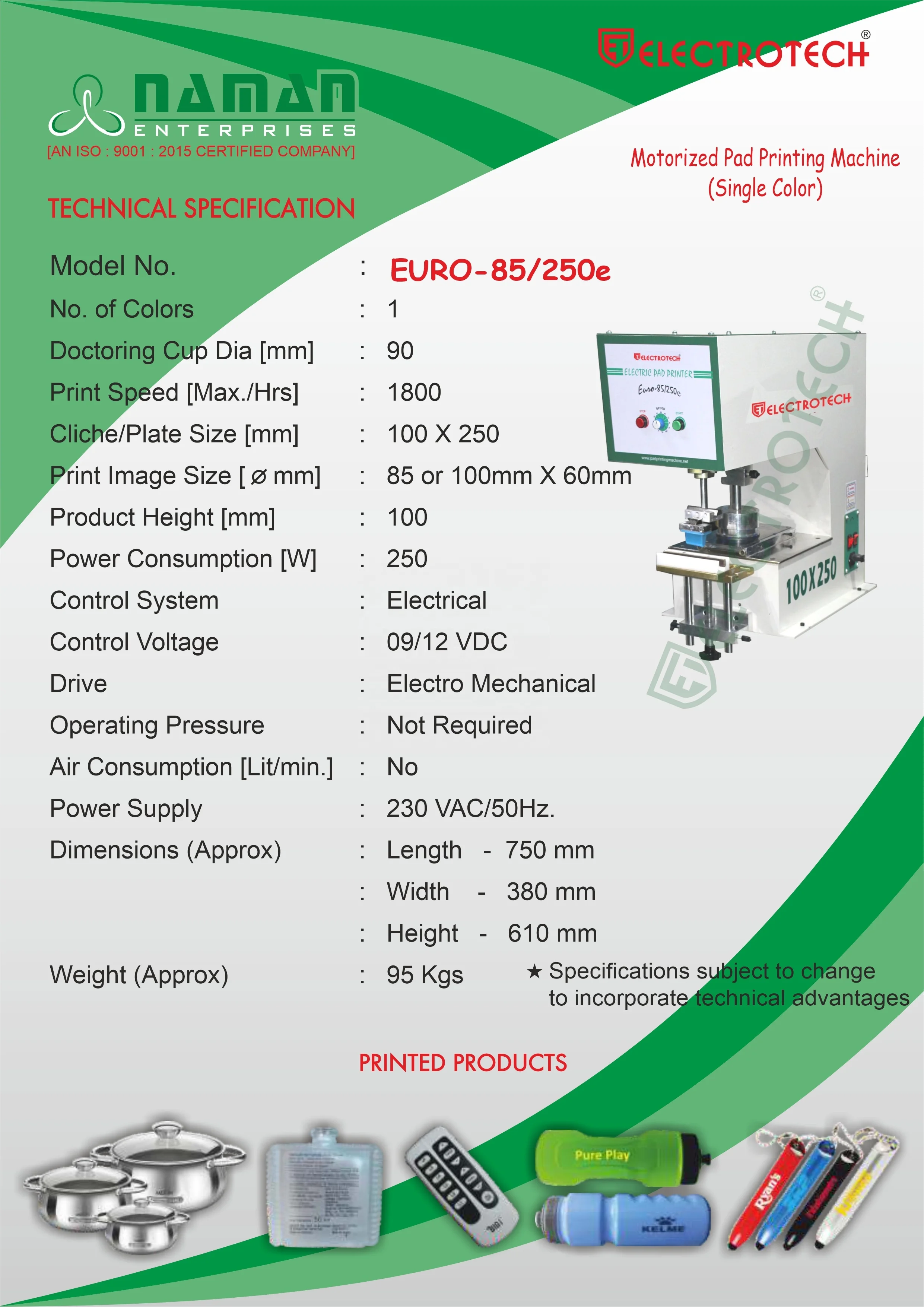 Digital Single Color Motorised Pad Printing Machine Gravure Plate Type for Metal Products Electrical Items Paper Printer Usage