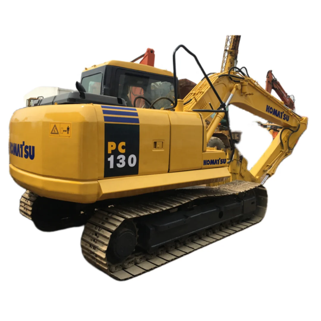 13 ton Used  high-performance Komatsu 130-7  excavator cheap for sale in Shanghai pc 220/200/300/350