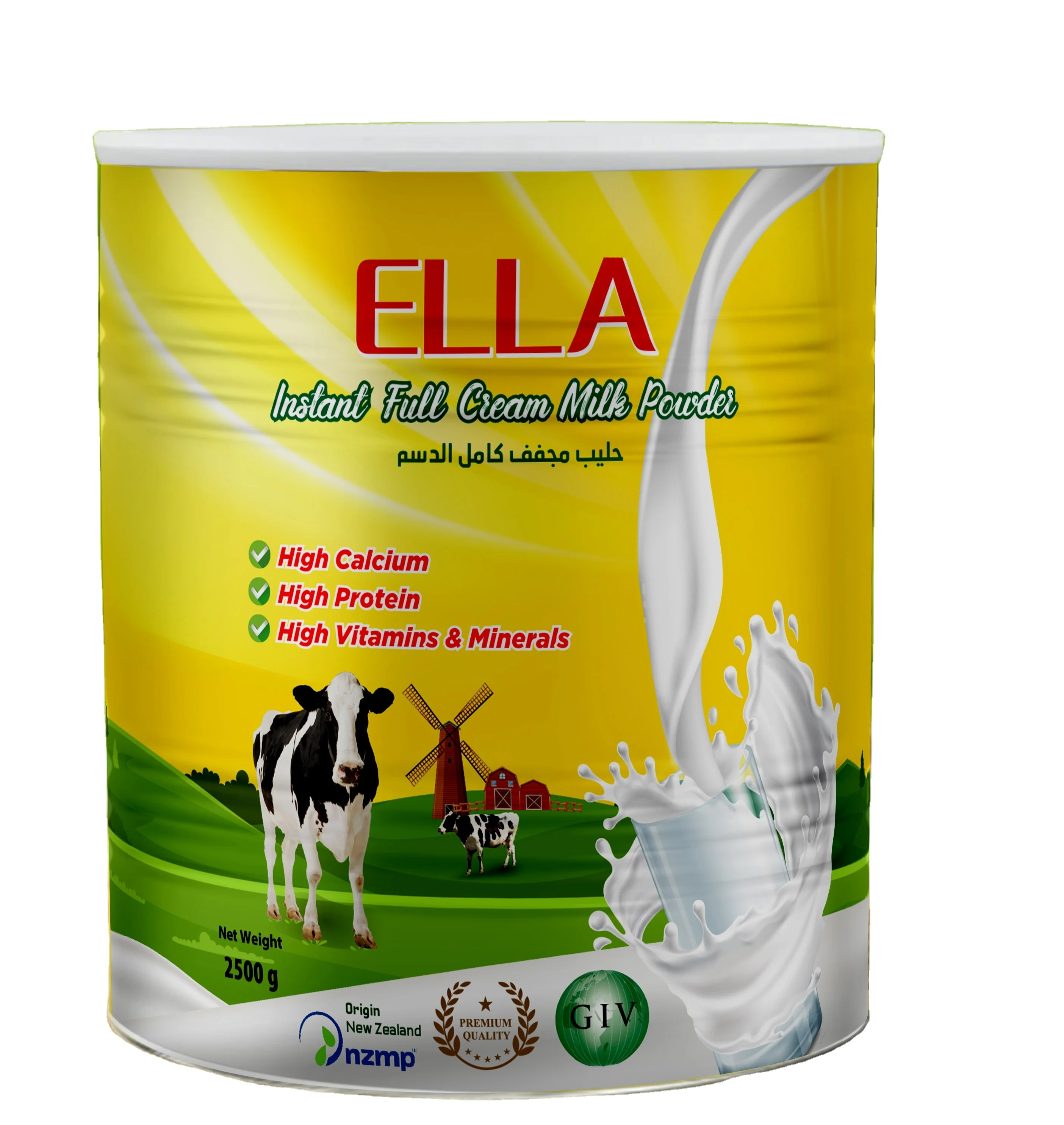 Сухое молоко ELLA INSTANT FULL CREAM 28% всех размеров, лучшее качество из Новой Зеландии