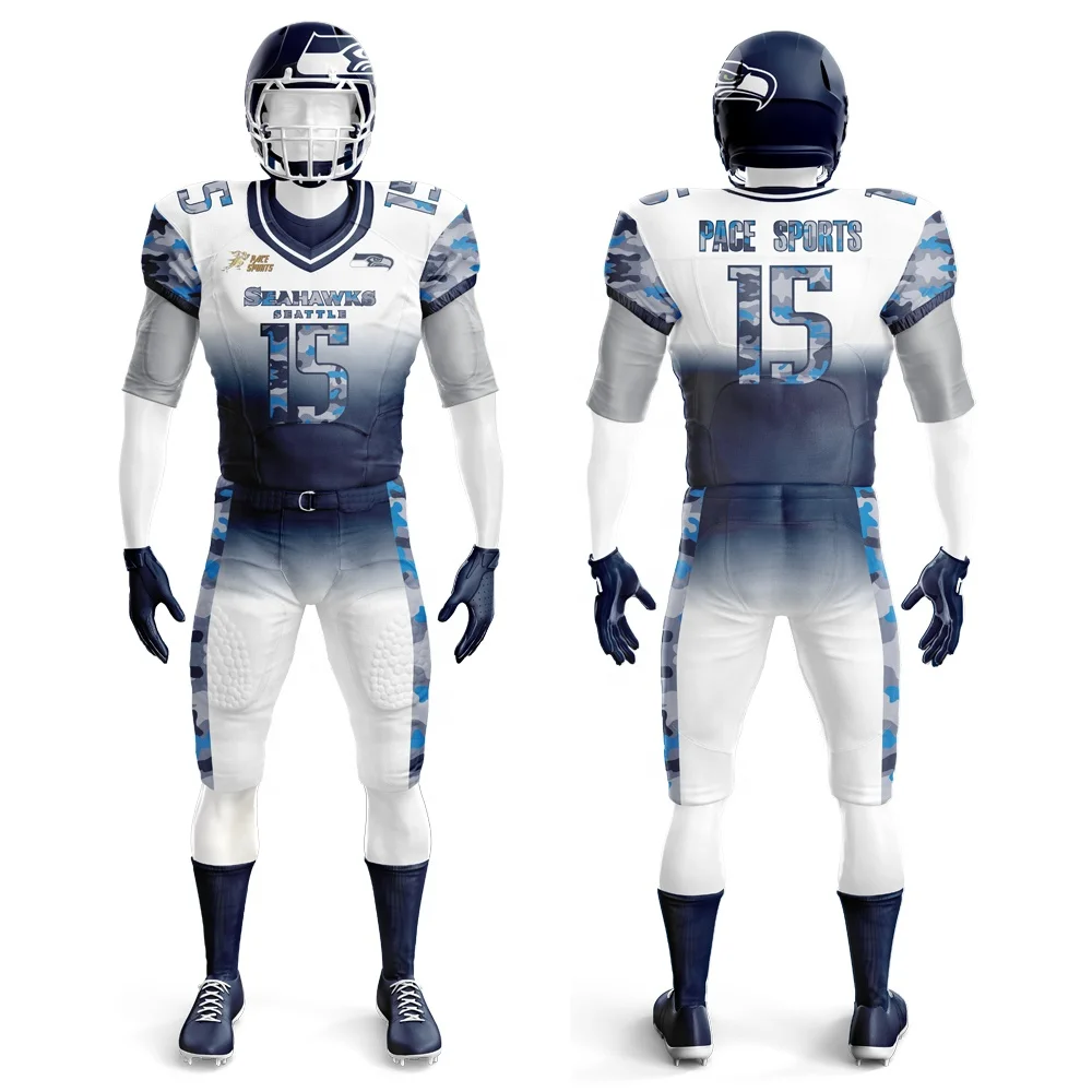 OEM Custom Blank American Football Practice Jerseys Wholesale Sublimation Design American Football Uniforms For Youth