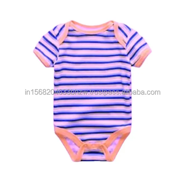 Детский хлопковый комбинезон с коротким