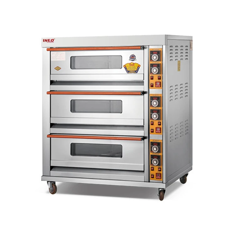 Commercial Bread Maker Cake Making Machine Oven Commercial Baking Machine  Bread Sesame Seed Cake Oven Deck Oven