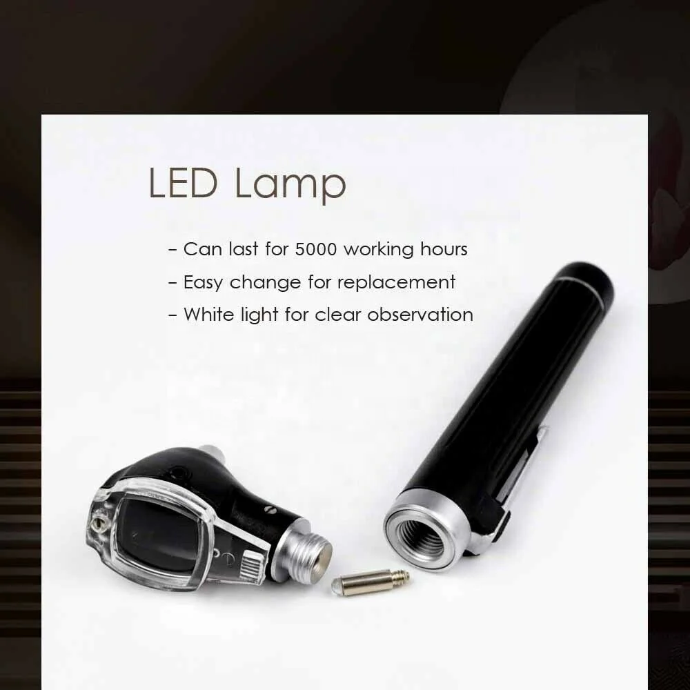 Ear Otoscope Mini Fiber Optic Medical Diagnostic Examination CE Approved NEW