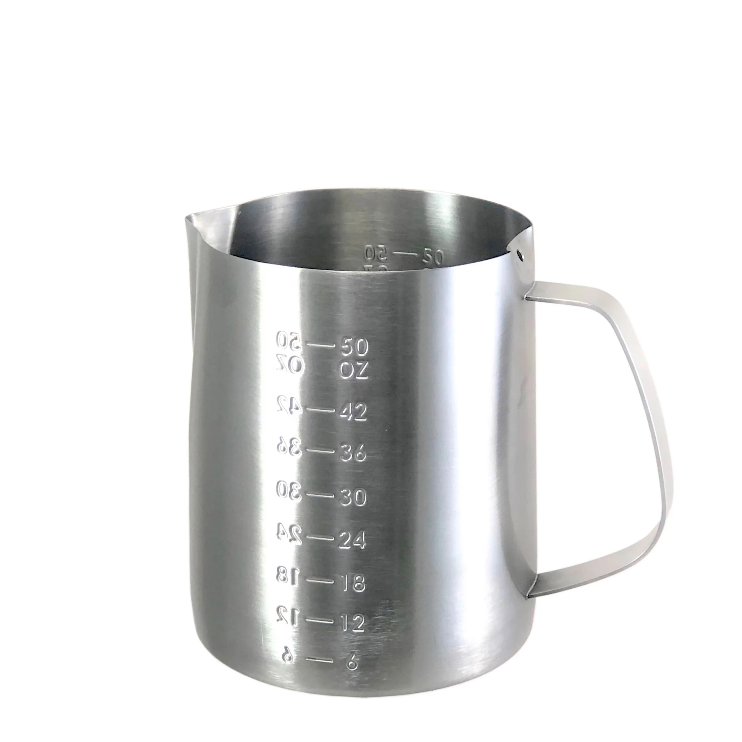 600ml / 1000ml / 1500ml / 2000ml Stainless steel measuring jug measuring coffee Latte Frothing Pitcher 20oz 32 50 64 ounce