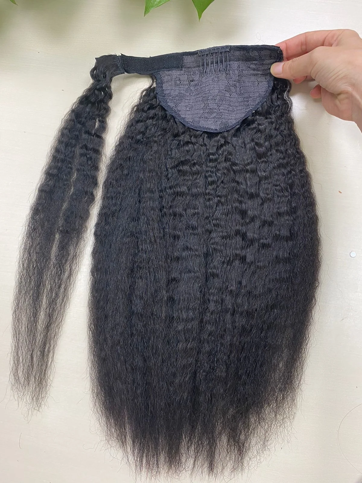High quality factory price Hair Raw Virgin Cuticle Aligned Hair Free Sample Virgin Brazilian Human Hair Ponytail