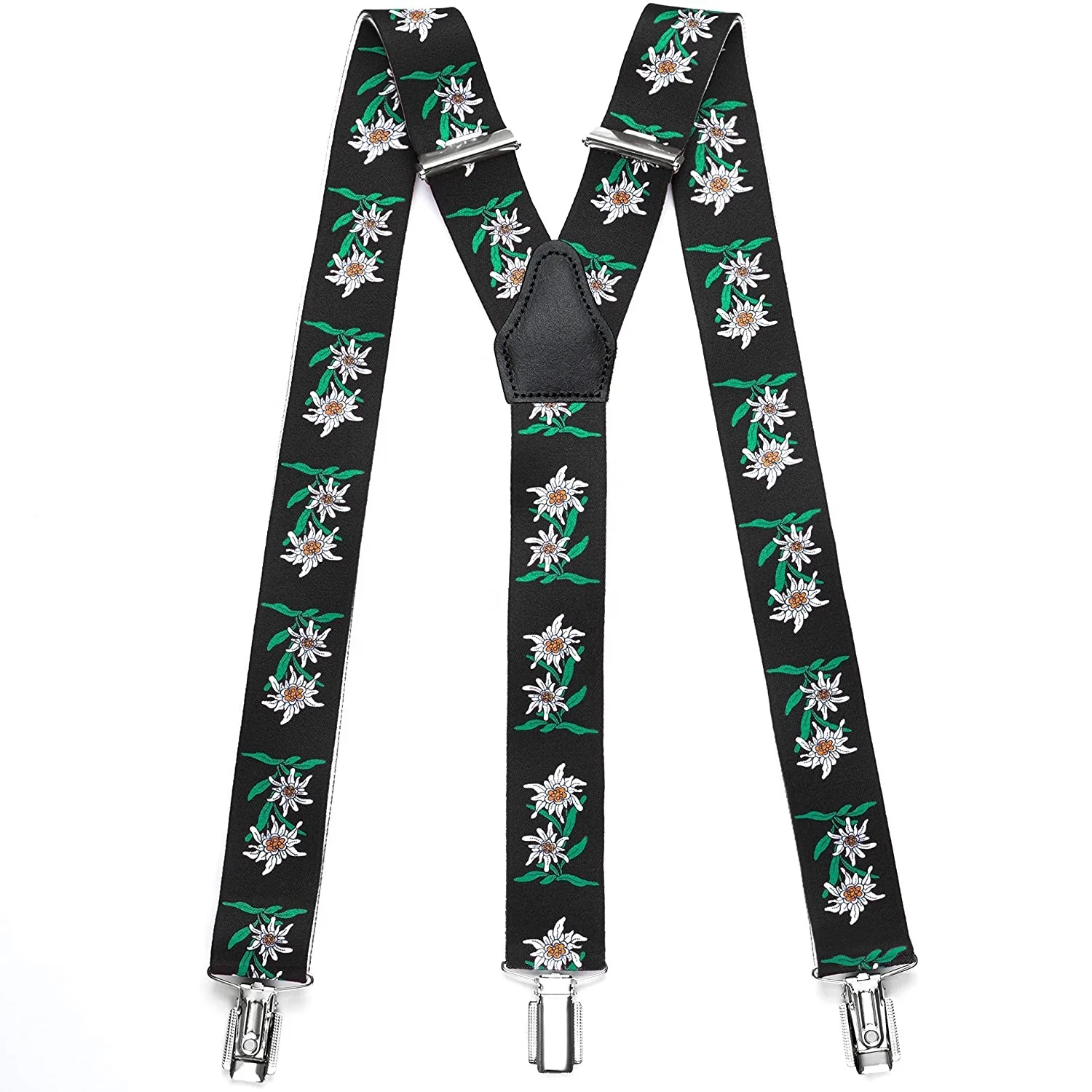Custom Embroidered Tyrolean Suspenders Trachten / Dirndl or Lolita/ Mori Kei Oktoberfest German Outfit