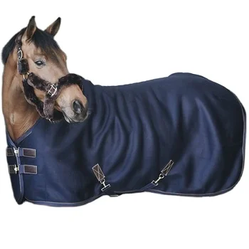 High Quality Horse Rug Travelling Horse Equine Luxury Show Cooler Navy Fleece Blanket Equestrian Sheet Riding House India Shop
