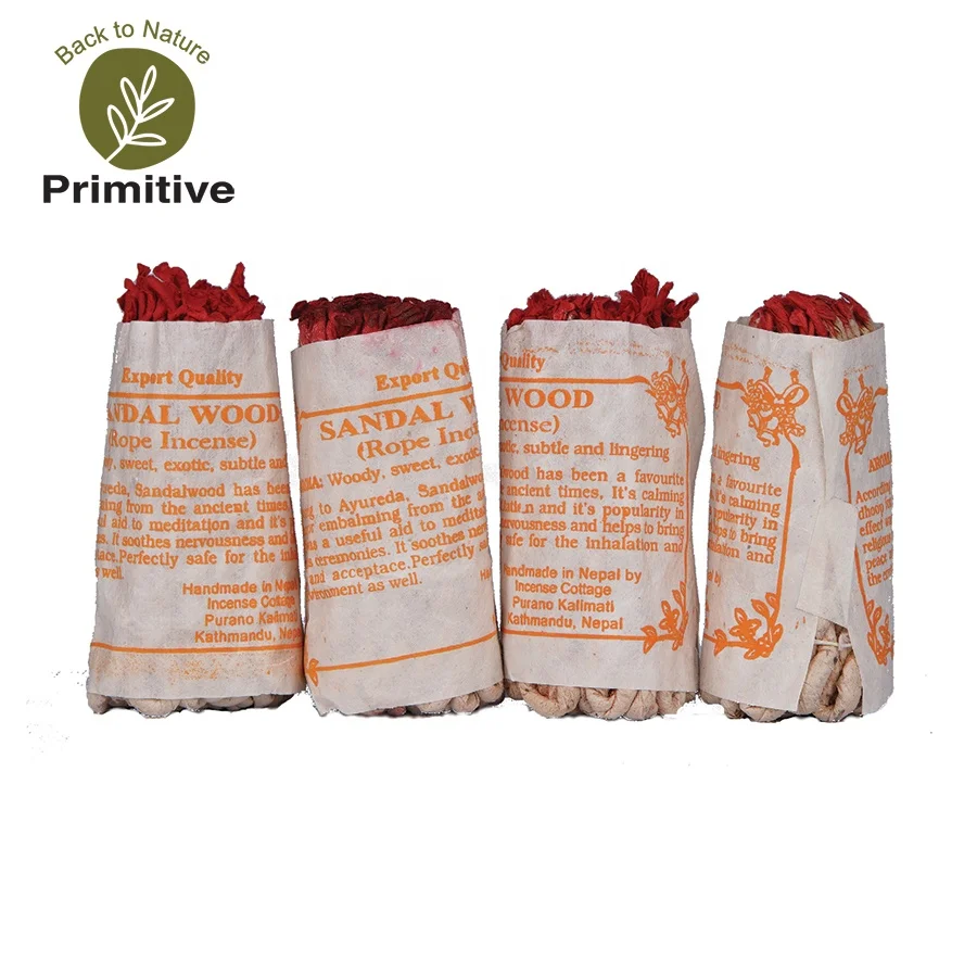 Nepalese Rope Incense handmade Eco-friendly yoga meditation aromatic Fragrance prayer Incense made by juniper leaves powder NP